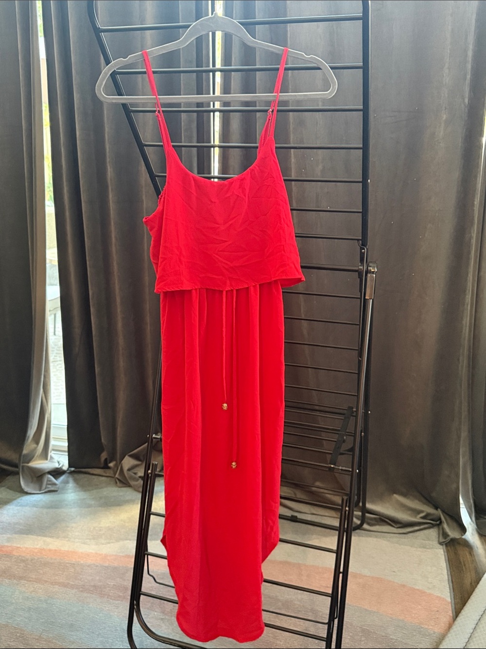 Red nerlerolian Dress Womens Medium